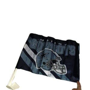 Dallas Cowboys Car Automobile Flag Two Sided New Nfl